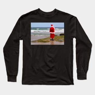 Merry Christmas From The Beach Long Sleeve T-Shirt
